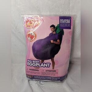 Spooktacular Creations Inflatable Adult Full Body Eggplant Costume - NEW